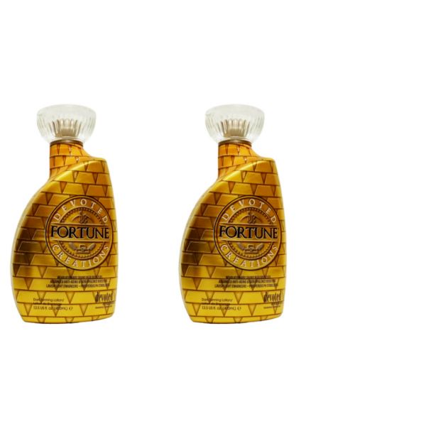 2 Pack FORTUNE Grand Noir 브론저 Dark 태닝 로션 13.5 온스(1온스약30g) .PING