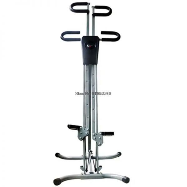 수직 산악인 스테퍼 접이식 스테핑 피트니스 등반 단계 기계 장비 정확한 Lcd 스텝 카운터 5 기어 조정