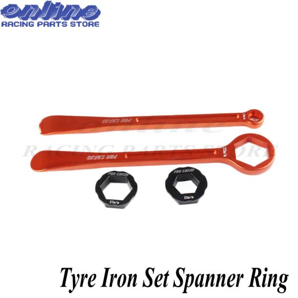 [오늘출발] 육각 렌치 헤드가 있는 타이어 아이언 세트 스패너 링 10/13/22/27/32mm 유럽 자전거용 무료 배송