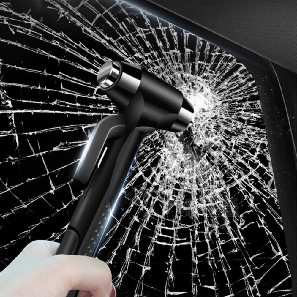 전기 차 창문 깨기 비상 탈출용 유리 망치 유리파쇄기 유리창