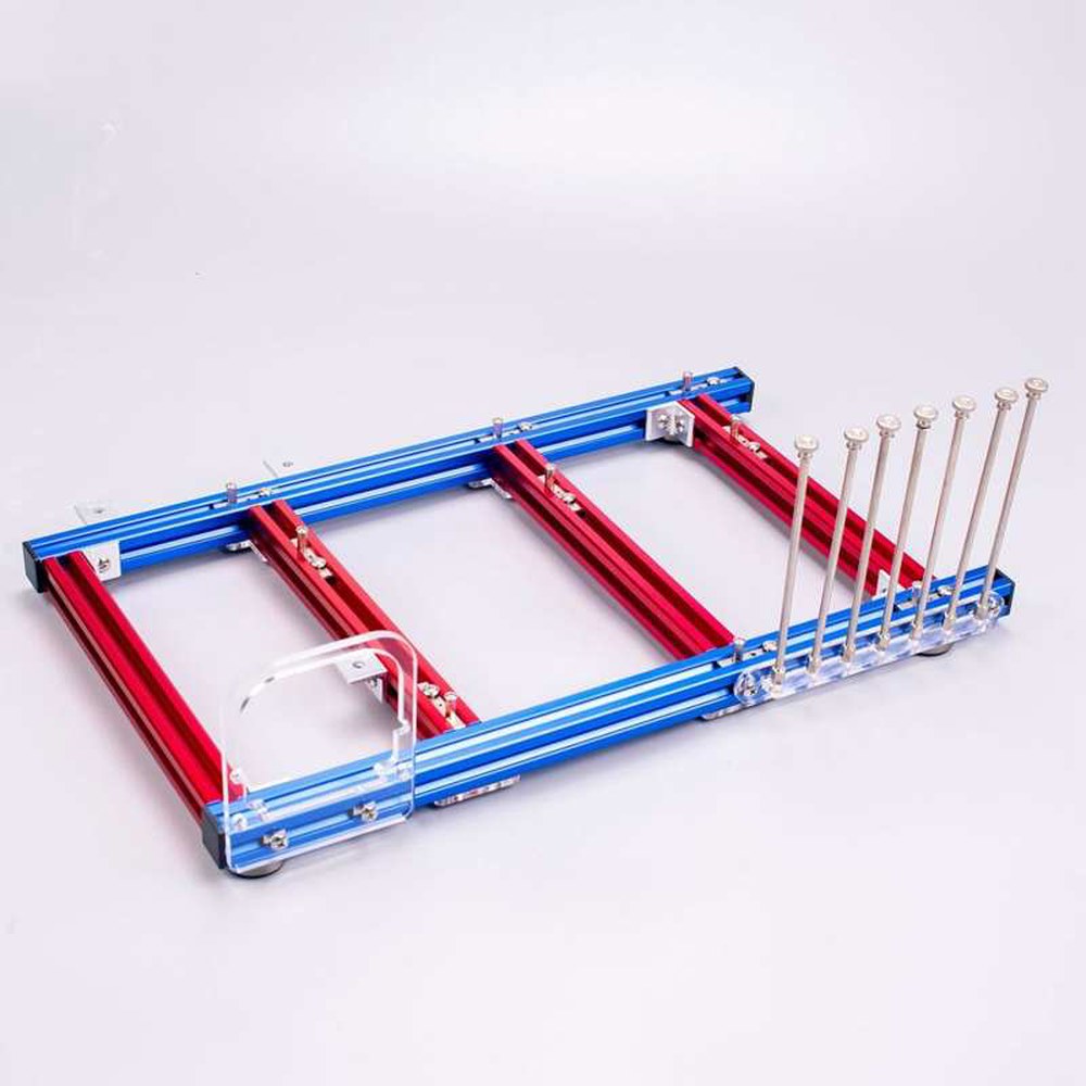 [오늘출발] ATX-열린 케이스 브래킷 열 분산 지원 4 PCI 슬롯 알루미늄 합금 DIY 베어 프레임 가정용 컴퓨터