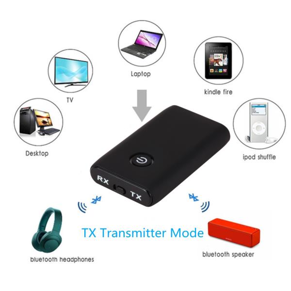 [오늘출발] 블루투스 동글 데스크탑 컴퓨터 USB 수신기 LccKaa5.0 오디오 RCA 3.5mm AUX 잭 음악 무선 어댑터 자동차 P