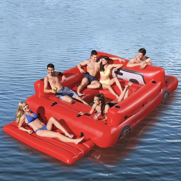 43304 오션파크 라운지 의자 플로팅 침대 휴식 물놀이 워터프론트 베드 쉴드 아일랜드 수영 GF