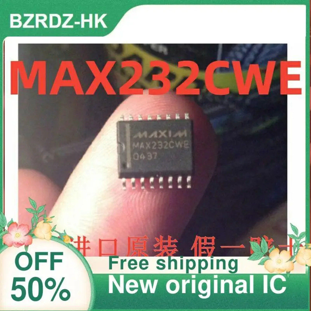 [해외] MAX232CWE MAX232EWE MAX232 WSOP16 IC 10개
