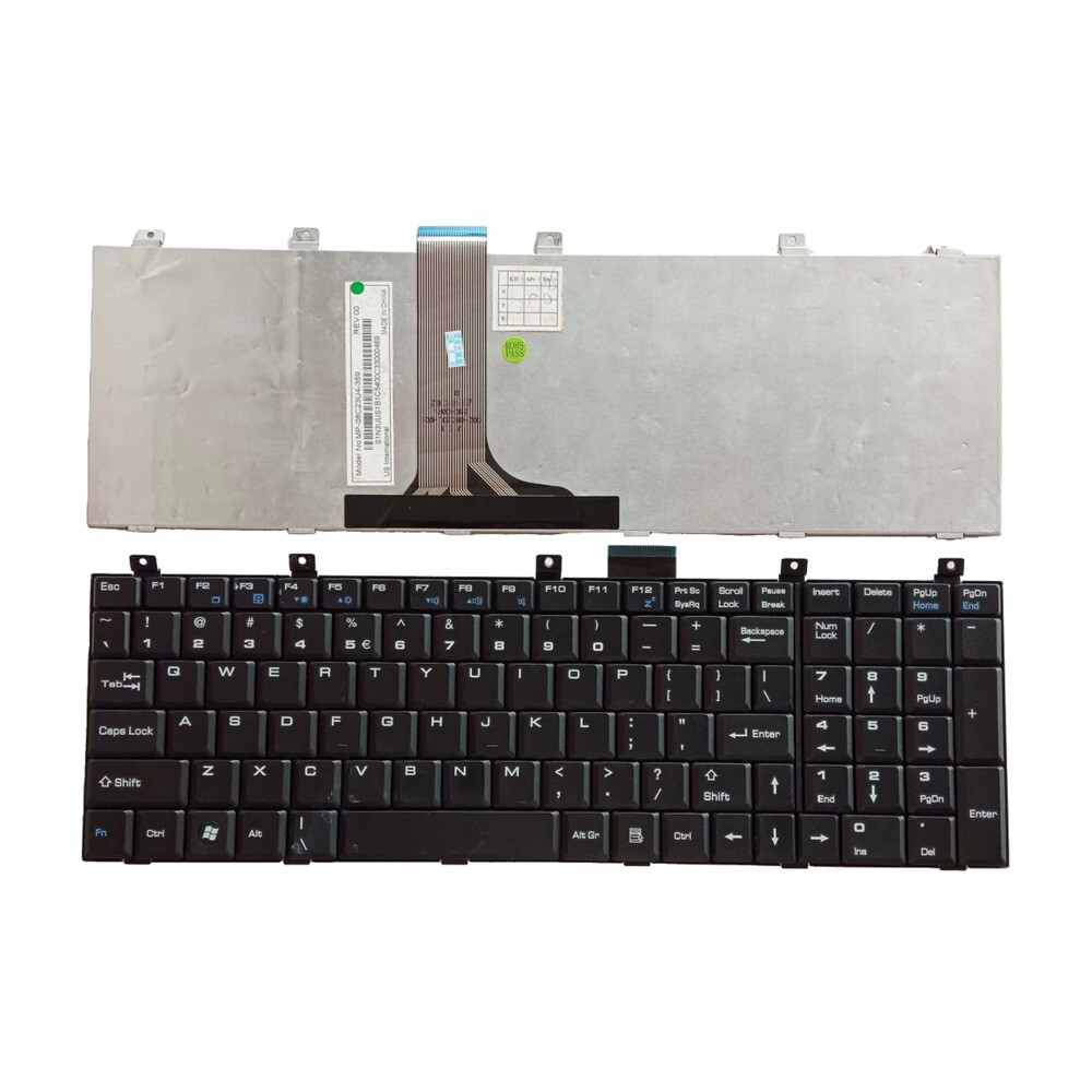 키보드 교체 부품 미국 노트북 MSI GX620 CR500 CR600 CR720 CR610 CX700 X600 X610 GX600 GTX610 MS-163P