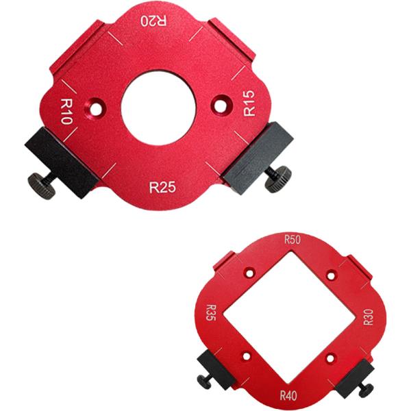 [오늘출발] 트리밍 머신 커팅 필렛 템플릿 R 앵글 아크 목공 전기 라우터 슬롯 옷장 목판 도구