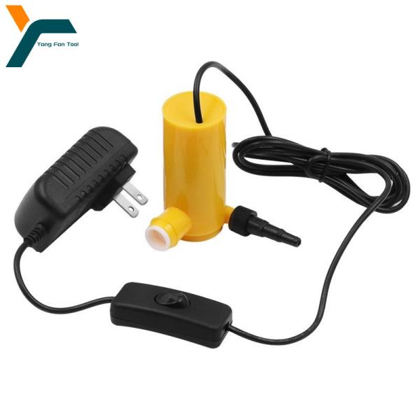 [오늘출발] 앵글 그라인더 가드 워터 슬롯팅 더스트 커버 후드 드릴 커팅 머신 DC 12V 펌프 분당 5L