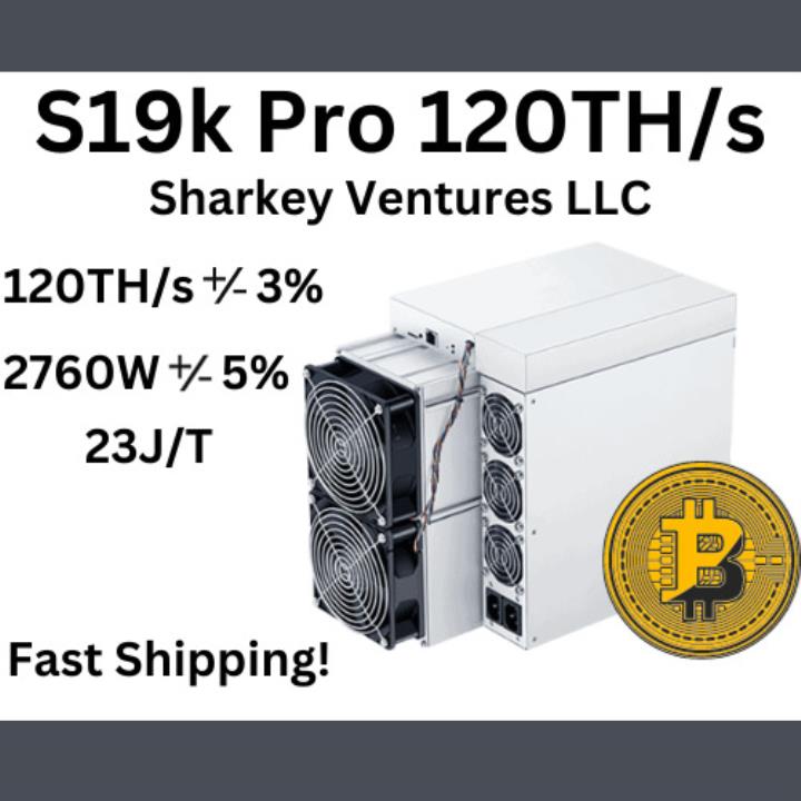[오늘출발] Bitmain Crypto BTC Bitcoin Miner S19k pro 115 번째 2645W 3 번 구매 2 번  Antminer