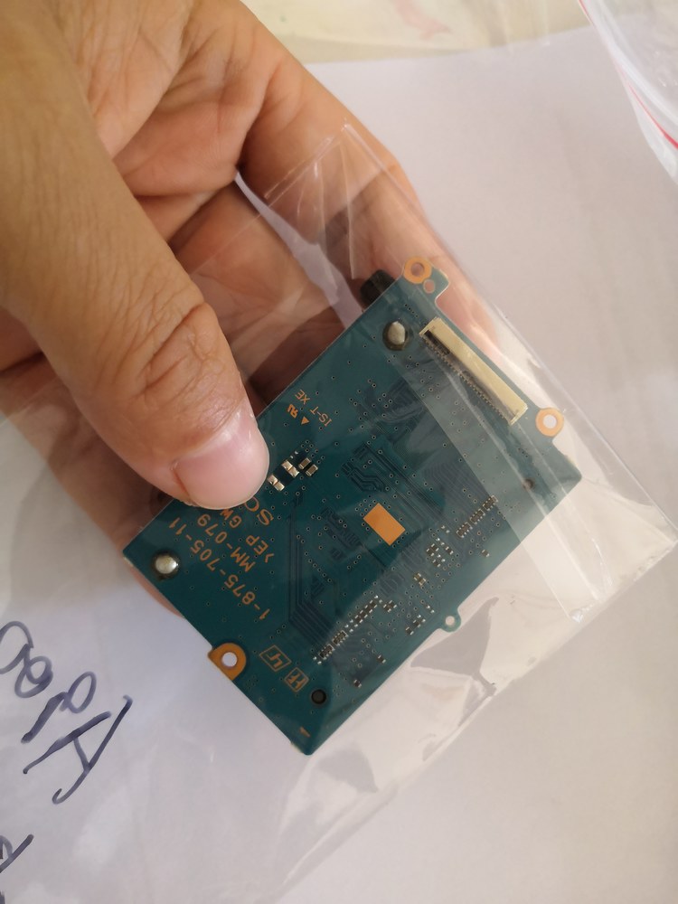 [오늘출발] [해외] 원래 A900 CF 카드 슬롯 보드 CF 플래시 메모리 카드 슬롯 보드 리더 어셈블리 테스트 소니 완벽하게 작동