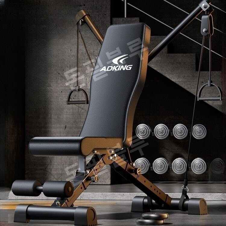 가정용벤치프레스 멀티 헬스 인클라인벤치 가정용 벤치프레스 접이식-지준 13-in-1 400KG