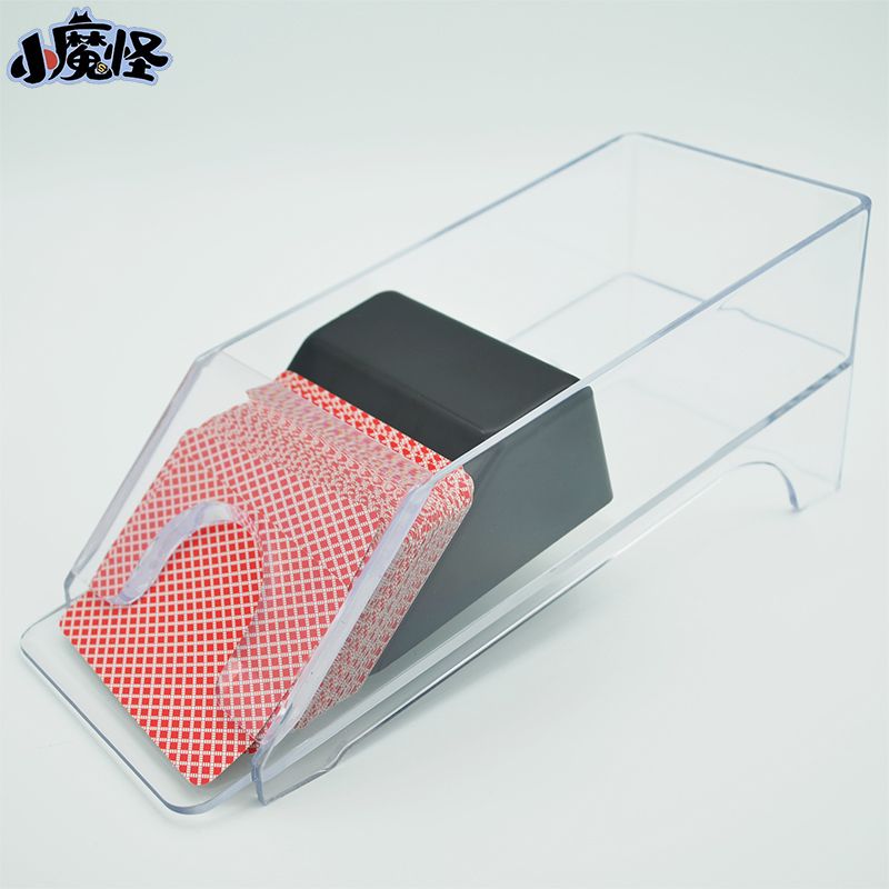 잘생쁨 바카라 카드박스 투명 홀더 홀덤 딜러 카지노 셔플