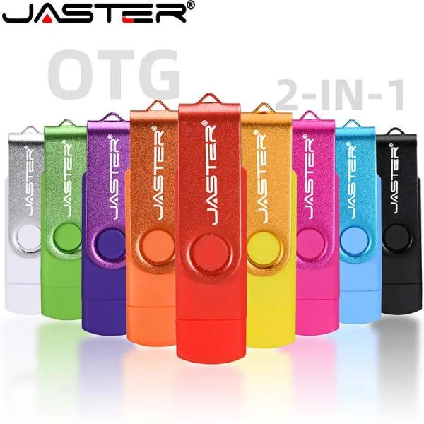 폭발적인 모델 64G OTG USB 플래시 드라이브 무료 맞춤형 로고 펜 드라이브 선물 TYPEC 어댑터 키 체인 휴