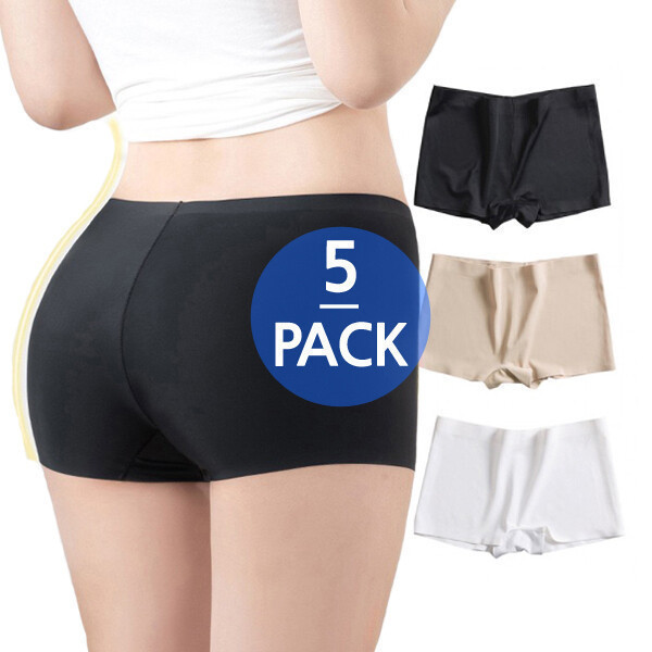 [오늘출발] 플레이워크 (5장세트) 여성 드로즈 사각팬티 노라인 심리스팬티 네모팬티 5장세트 무료배송