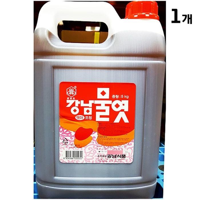 쌍벌표 XBK22L8K_47황물엿 강남 5K 맥아물엿 조청 식당용 업소용