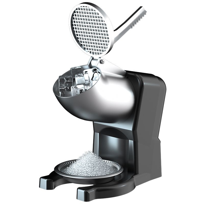 Xia Xin 얼음 쇄석기  상업적인 축사 가구 작은 빙빙기 완전히 자동 3 칼 스테인레스 스틸 380W 모터 가정