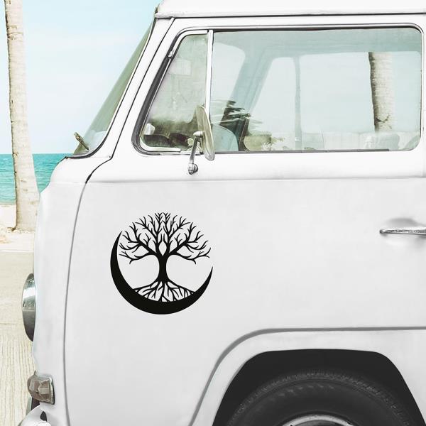 [오늘출발] Tree of Life 자동차 데칼 밴 Rv 파간 이그드라실 밀교 스티커 비닐 액세서리 튜닝 부품