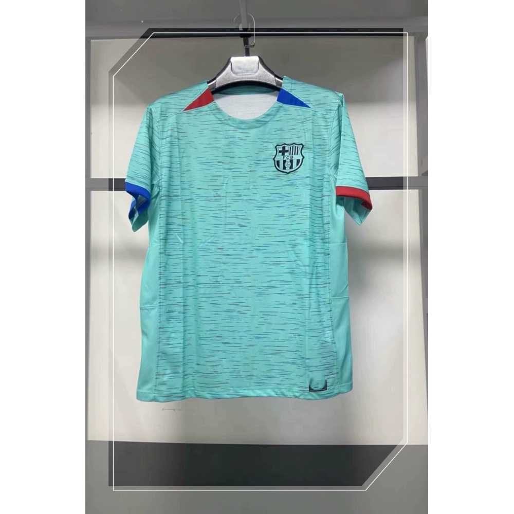 [해외] 23-24 바르셀로나 축구 여성복 팬 상하의 축구 유니폼 레플리카