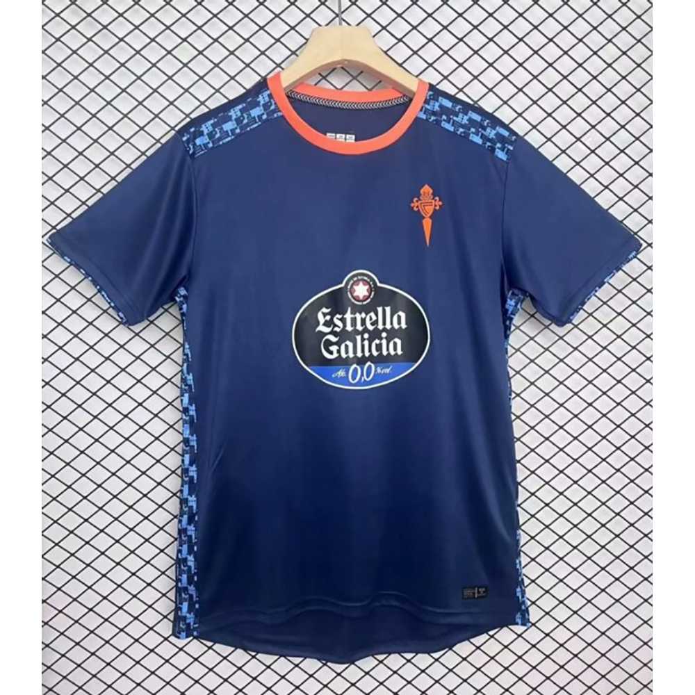 24-25 셀타 비고 어웨이 저지 La Liga 반팔 운동복 No. 9 PACIENCIA 축구 유니폼