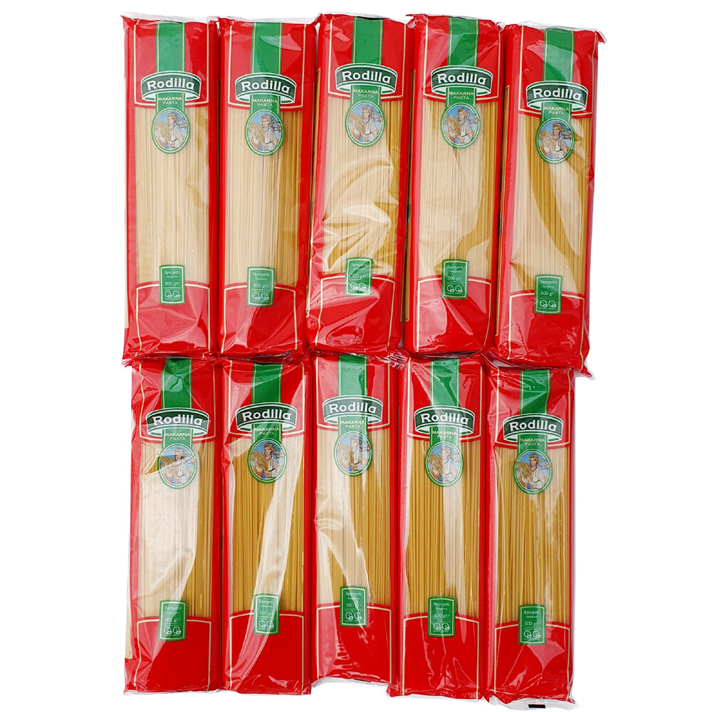 [Acarsan Makarna Un Gida][오늘출발] 로딜라 로딜라 듀럼밀 세몰리나 스파게티 1.6mm 500g-10개 스파게티면 파스타