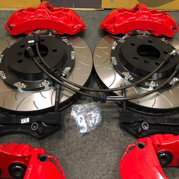 [오늘출발] 자동 업그레이드 시스템 6 피스톤 알루미늄 켈리퍼 플로팅 드래곤 패턴 380x34mm 로터 BMW E90 용