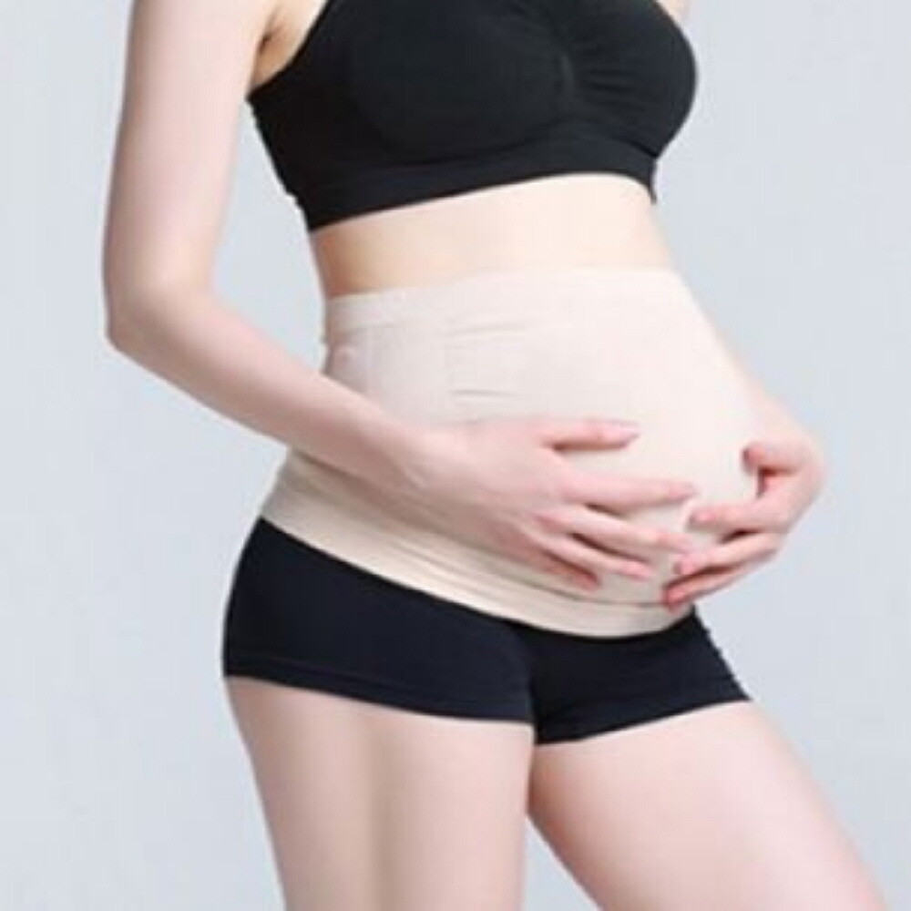 [오늘출발] 임산부복대 심리스 얇은 슬림 보호대 복부 허리 리프팅 신축 스판 메쉬 부드러운
