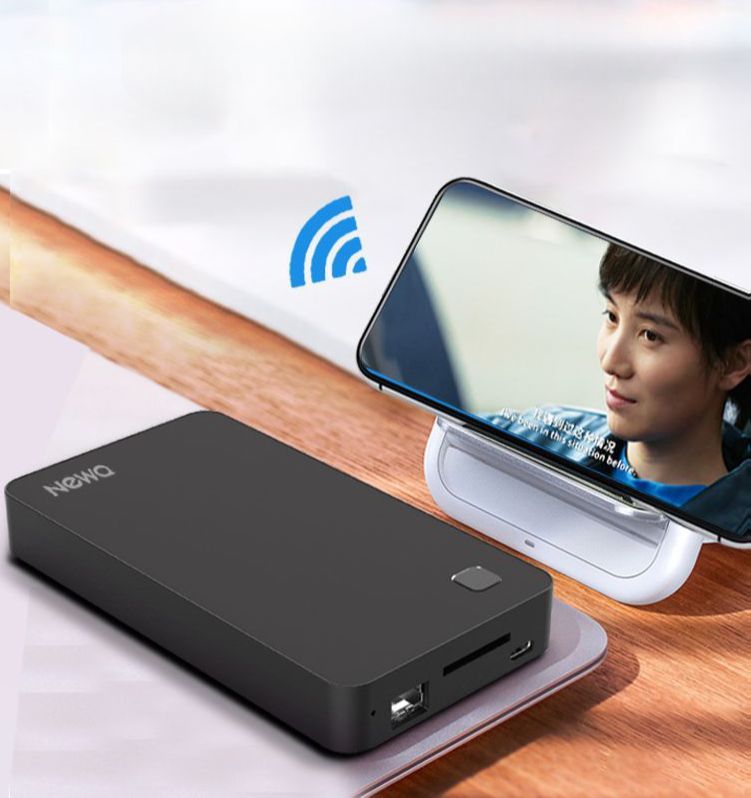 무선 WiFi 모바일 하드 디스크 휴대 전화 컴퓨터 클라우드 외장하드 1테라 저장장치