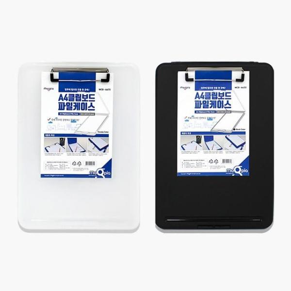A4 클립보드 화일케이스 투명 MCB-A4(T) 240x340x25mm