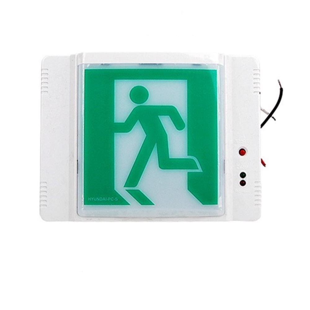 [오늘출발] 비상구 유도등 피난 대피로 안내 표시등 비상계단 표지판 소방용품 출입구 탈출 간편설치 소방 안내판 안전