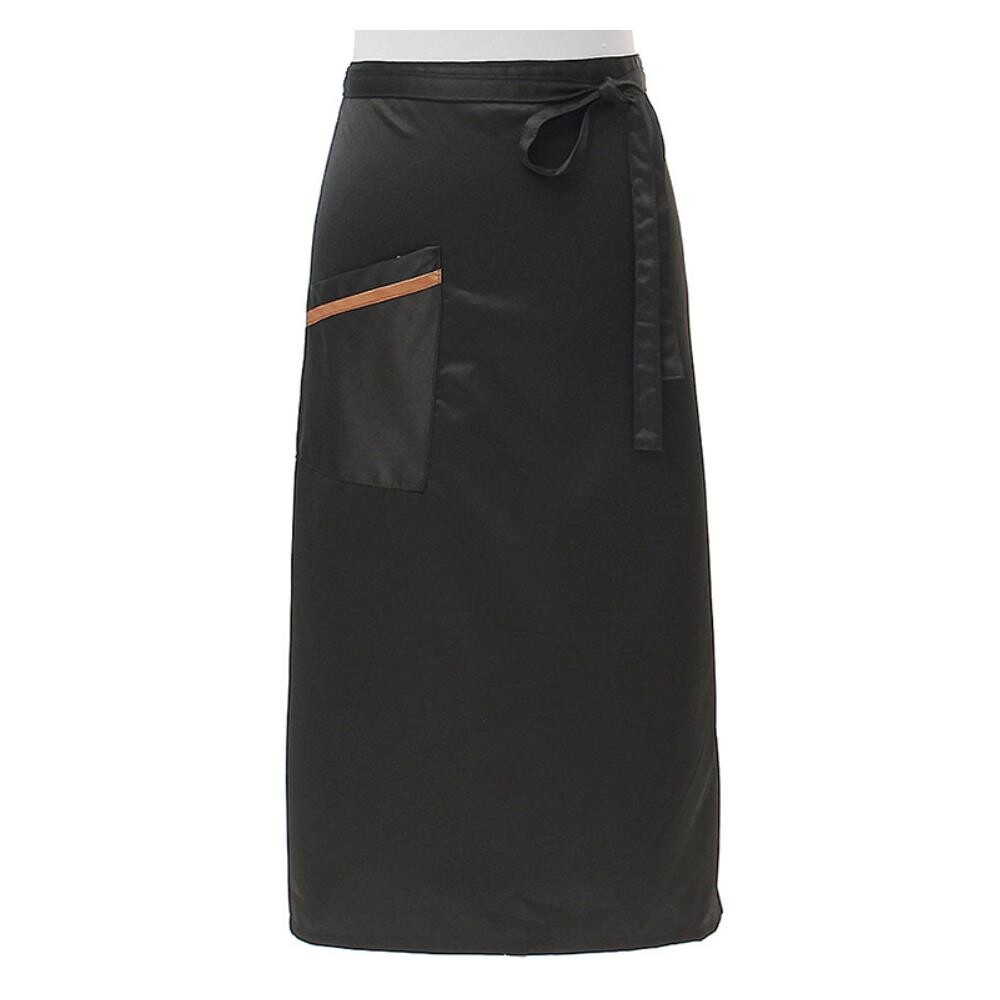 블랙 롱허리 반앞치마 쉐프 주방 식당 카페 음식점 일식집 업소용 주방앞치마 알바생앞치마