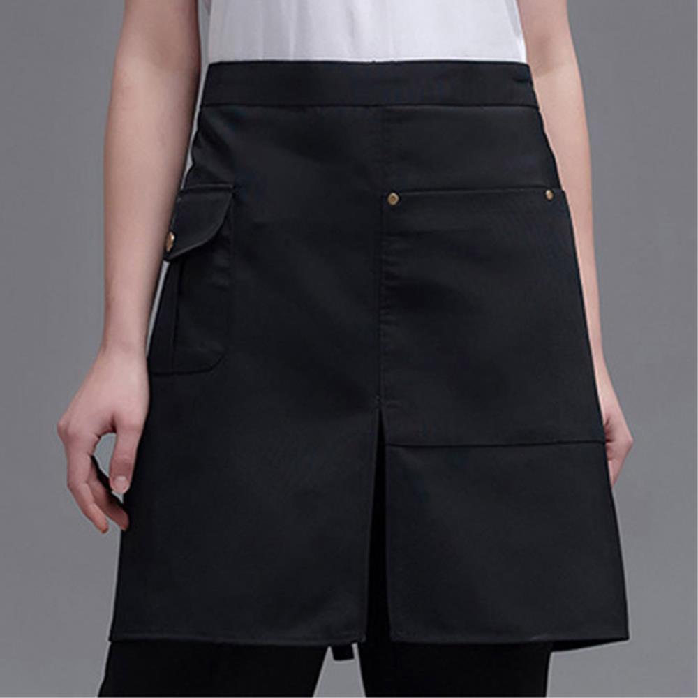 활동편한 앞트임 허리 앞치마 카패 식당 알바생앞치마 허리끈앞치마 하프에이프런 음식점