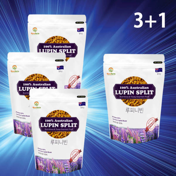 홈쇼핑 호주 베네팜 루피니빈 루비니빈 당 뇨에 좋은 식물성 단백질 콩 300g 3더하기1 배네팜 베내팜 3+1