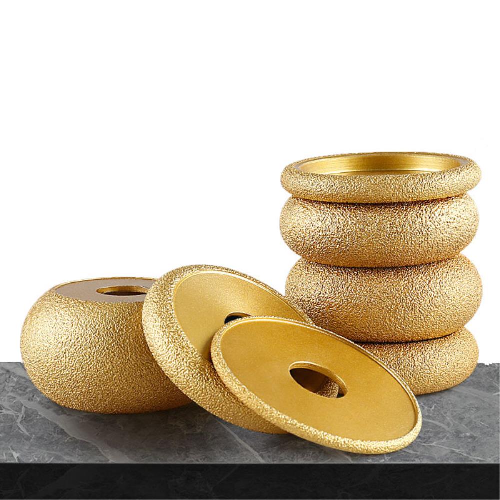 화강암대리석 스톤 엣지 휠 그라인딩 로마 슬롯 화강암 대리석 브레이즈 다이아몬드 앵글 그라인더 헤드 75