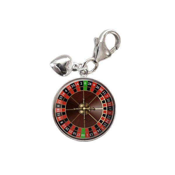 룰렛 휠 게임 도박 베팅 부 .925 스털링 실버 참