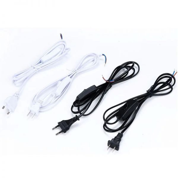 [오늘출발] 파워코드 EU US UK AU 303 온라인 스위치 익스텐션 AC 전원 코드 유럽 호주 데스크탑 LED 조명 스트립 온