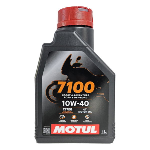 메온셀 모튤 4T 7100 10W40 1L MA2 100 바이크 합성엔진오일