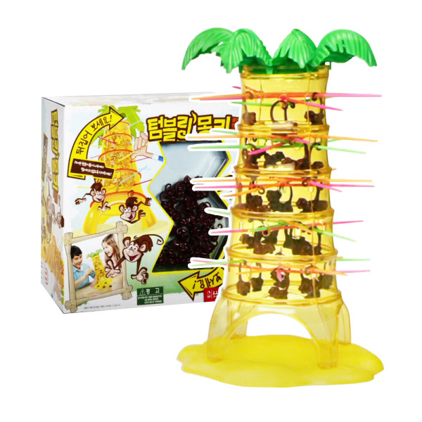 코리아보드게임즈 코리아보드게임즈 텀블링 몽키 클래식 원숭이 게임 균형잡기 막대뽑기 복불복 랜덤 룰렛게임류