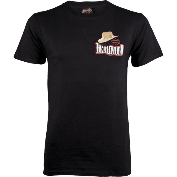 할리데이비슨 데드우드 남성 올드햇 반팔 티셔츠