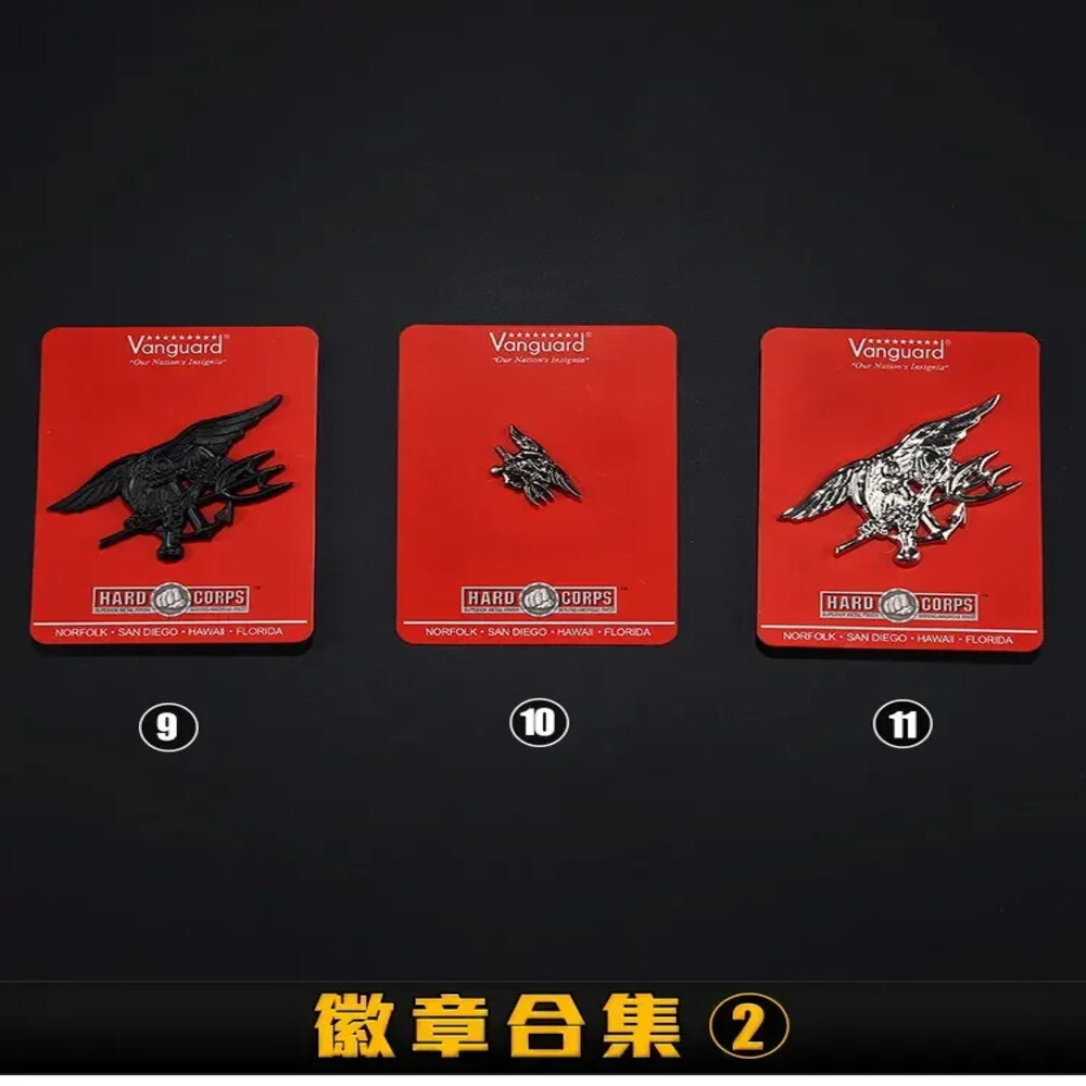 계급장 WANG1US 장교 유니폼 스타 일반 랭크 사인 금속 해양 군단 재연 핀