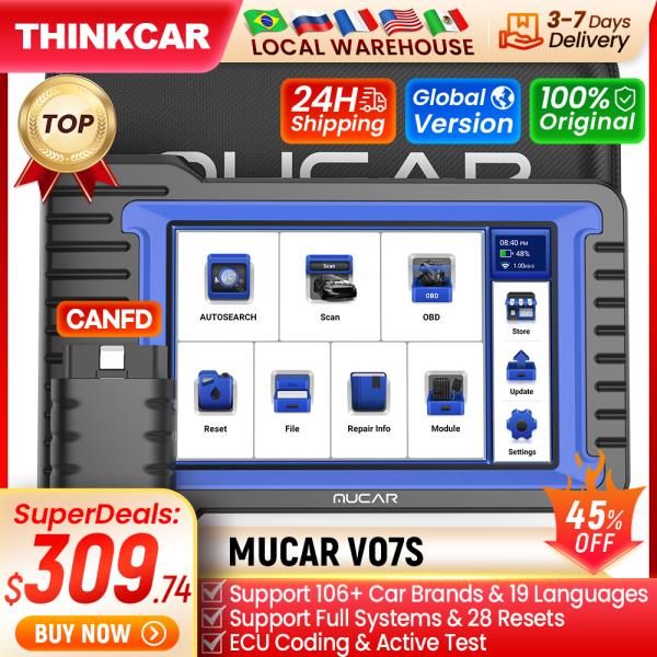 [해외] 측정검사작업용MUCAR VO7 Professional Car Diagnostic Tools All System Automotive Obd2 Scanner OBD A