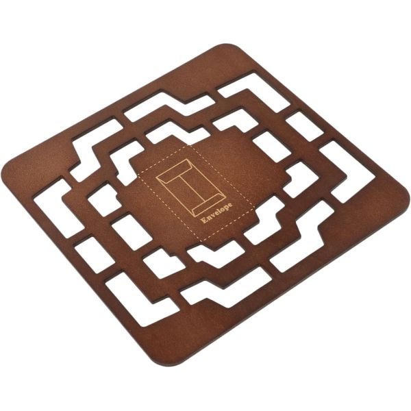 HAPINARY 골동품 봉투 템플릿 스텐실 받는 사람 인사말 카드 만드는 방법 도구 스탬핑