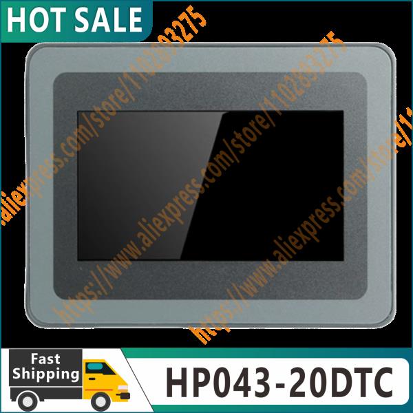 [오늘출발] HMIPLC 멀티 인 원 터치 스크린 프로그래밍 가능한 컨트롤러 통합 패널 DI9 DO9 2AI RS485 HP043-20DT 20DT