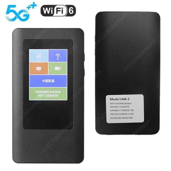 [오늘출발] 휴대용 라우터 듀얼 밴드 2.4G5.8G 무선 MiFi 모뎀 SIM 카드 슬롯 포켓 와이파이 핫스팟 포함 4000mAh 모바