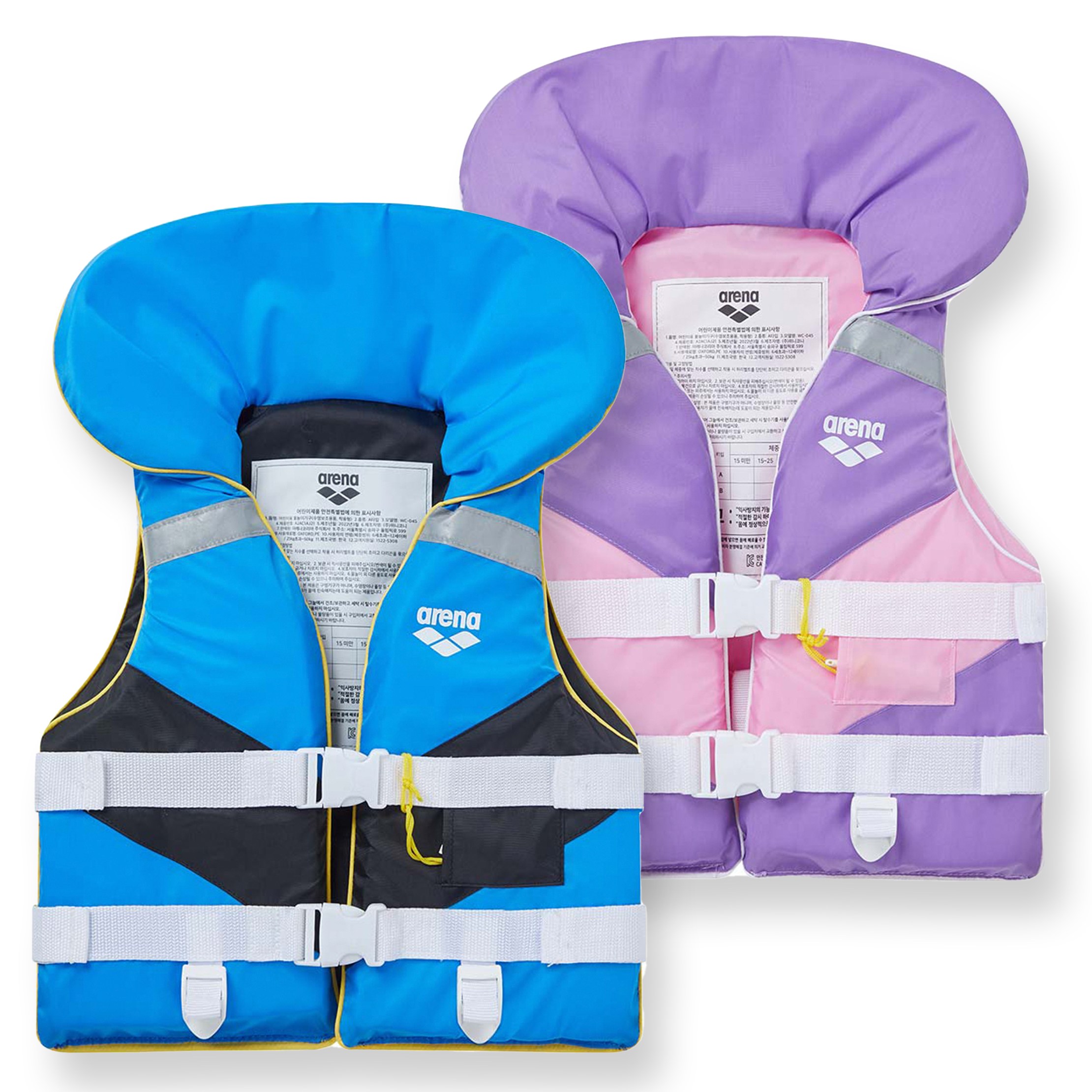 아레나 아동용 워터베스트 물놀이 키즈 부력보조복 착용형 구명조끼