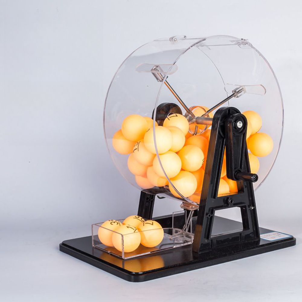 경품 추첨 기계 랜덤 볼 예측 룰렛 뽑기 복불복 축제 게임 보드 주사위 C. 중형 기계 + 옐로우 볼 1-100