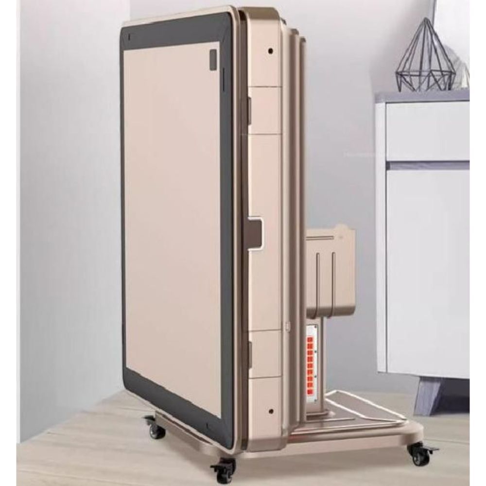 접이식 자동 마작 테이블 보드 게임 파티 카지노 가성비 B. 접이식 마자 테이블 골드