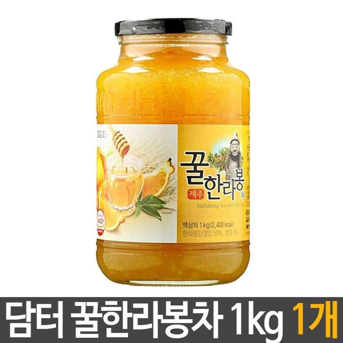 XB5013M6_48담터 제주 꿀한라봉차 1kg 액상차 접대용 꿀차