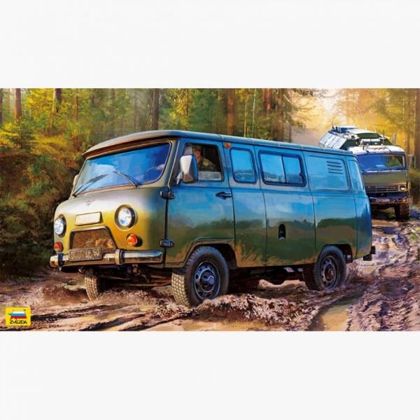 (제이큐)러시아 UAZ 벤 35sc 3909