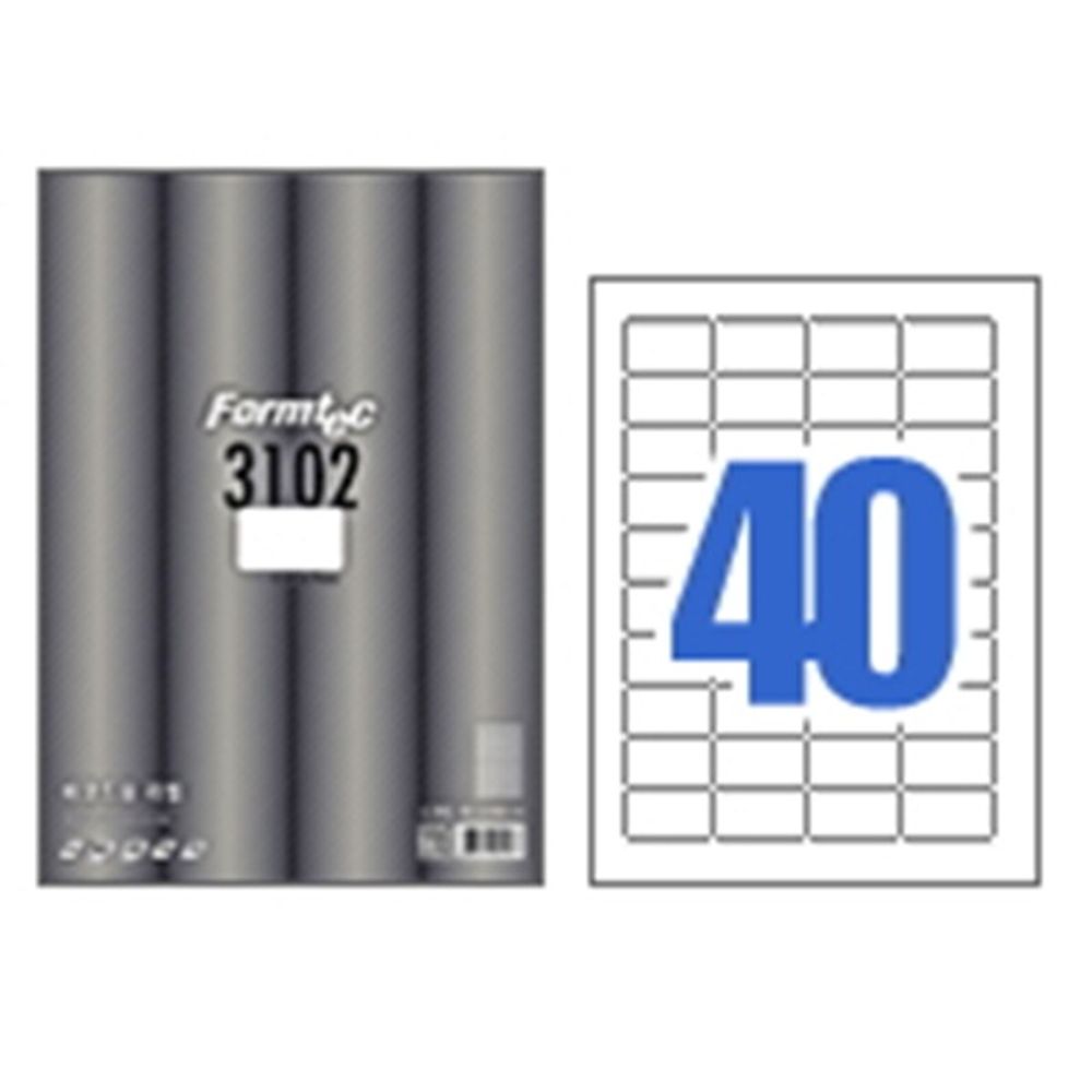 폼텍 한국폼텍 폼텍라벨지 LS3102 (40칸 100매))폼텍라벨지 라벨지 바코드라벨지 주소라벨지 라벨용지/라벨지/라