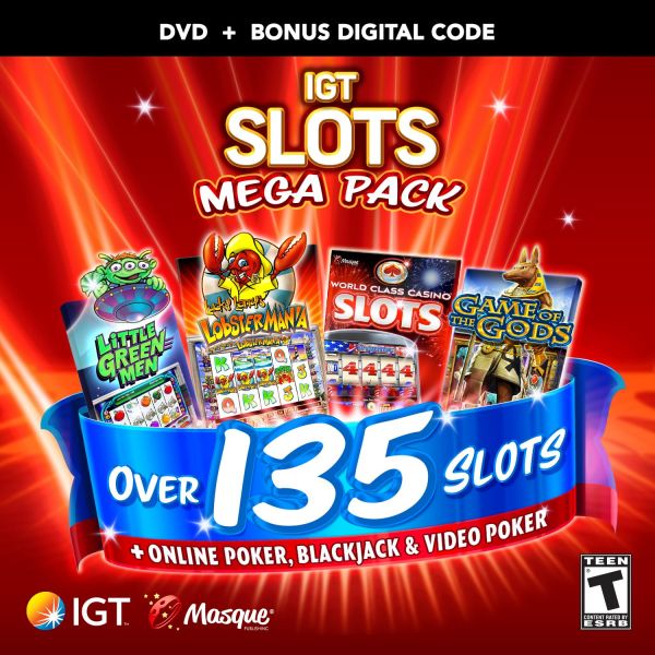 레거시 게임 PC용 놀라운 카지노 IGT 슬롯 메가 DVD 팩 디지털 다운로드 코드 PC