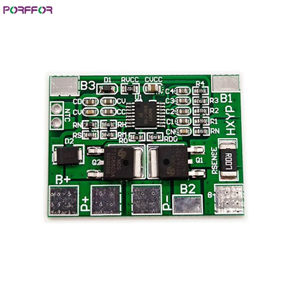 [해외] BMS 회로 기판 4S NMC 리튬 이온 리포 Lifepo4 lfp 12.4v 12v 14.8v 5A 6A 7A 8A 10A pcm pcba